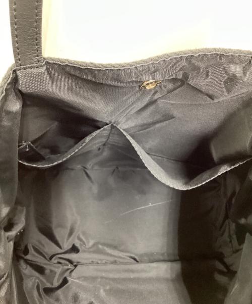 TREASURE TOPKAPI（トレジャートプカピ）TREASURE TOPKAPI (トレジャートプカピ) トートバッグ ネイビー×ブラックの古着・服飾アイテム