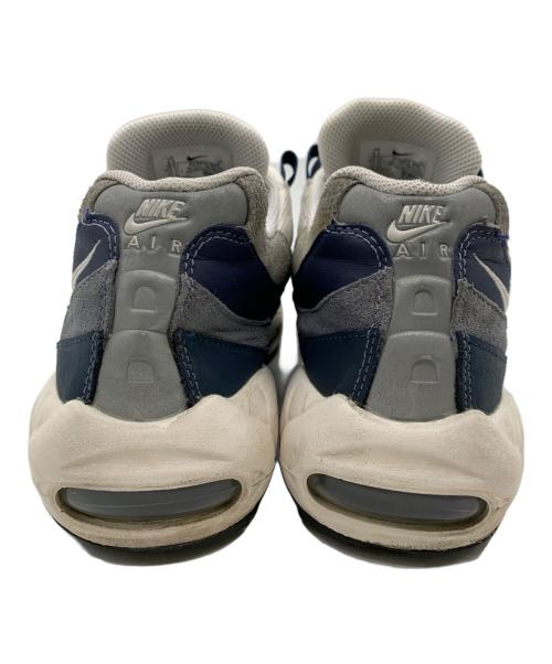 NIKE（ナイキ）NIKE (ナイキ) Air Max 95 ホワイト×ネイビー サイズ:27.5の古着・服飾アイテム
