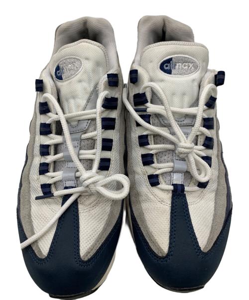 NIKE（ナイキ）NIKE (ナイキ) Air Max 95 ホワイト×ネイビー サイズ:27.5の古着・服飾アイテム