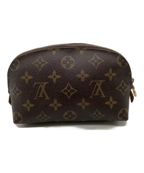LOUIS VUITTON（ルイ ヴィトン）LOUIS VUITTON (ルイ ヴィトン) コスメポーチ ブラウンの古着・服飾アイテム