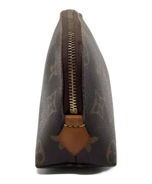 LOUIS VUITTON（ルイ ヴィトン）LOUIS VUITTON (ルイ ヴィトン) コスメポーチ ブラウンの古着・服飾アイテム