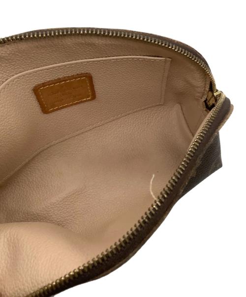 LOUIS VUITTON（ルイ ヴィトン）LOUIS VUITTON (ルイ ヴィトン) コスメポーチ ブラウンの古着・服飾アイテム