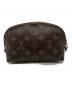 LOUIS VUITTON（ルイ ヴィトン）の古着「コスメポーチ」｜ブラウン