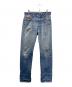 LEVI'S（リーバイス）の古着「ダメージデニムパンツ」｜インディゴ