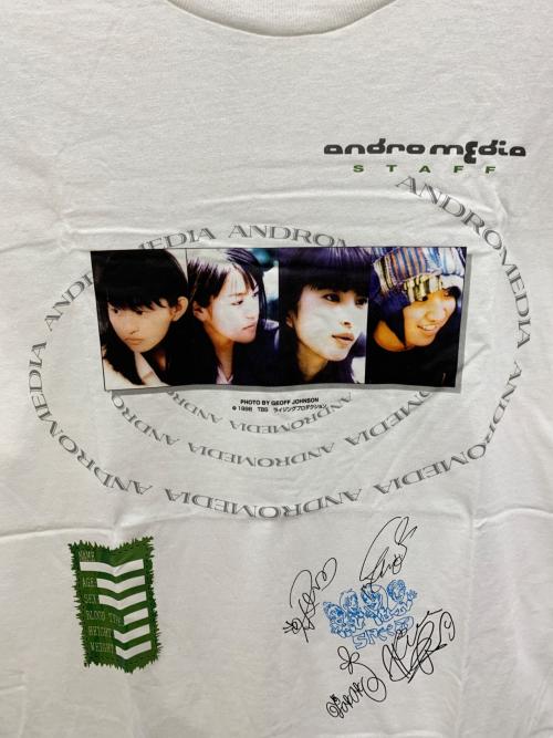 VINTAGE（ヴィンテージ）VINTAGE (ヴィンテージ) プリントTシャツ ホワイト サイズ:M 未使用品の古着・服飾アイテム