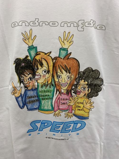 VINTAGE（ヴィンテージ）VINTAGE (ヴィンテージ) プリントTシャツ ホワイト サイズ:L 未使用品の古着・服飾アイテム