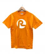 VINTAGEヴィンテージ）の古着「プリントTシャツ」｜オレンジ
