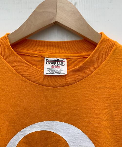 VINTAGE（ヴィンテージ）VINTAGE (ヴィンテージ) プリントTシャツ オレンジ サイズ:M 未使用品の古着・服飾アイテム