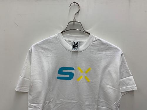 BADBOY（バッドボーイ）BADBOY (バッドボーイ) プリントTシャツ ホワイト サイズ:L 未使用品の古着・服飾アイテム