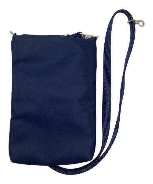 FEILER（フェイラー）FEILER (フェイラー) スマホショルダーバッグ ネイビーの古着・服飾アイテム