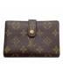 LOUIS VUITTON（ルイ ヴィトン）の古着「2つ折り財布」｜ブラウン