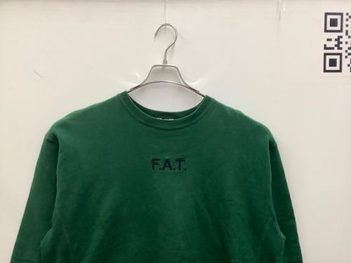 FAT（エフエーティー）FAT (エフエーティー) スウェット グリーン サイズ:FREEの古着・服飾アイテム