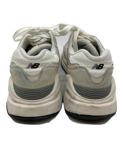 NEW BALANCE（ニューバランス）NEW BALANCE (ニューバランス) スニーカー ホワイト×アイボリー サイズ:25の古着・服飾アイテム