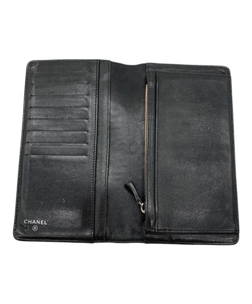 CHANEL（シャネル）CHANEL (シャネル) 長財布 ブラックの古着・服飾アイテム