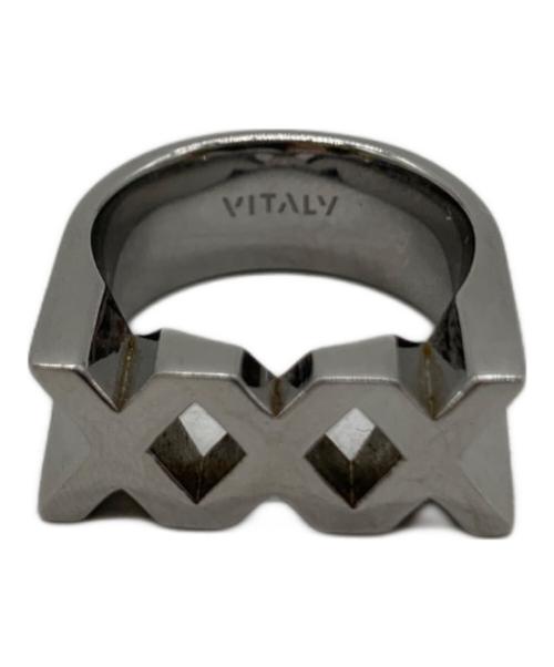 VITALY（バイタリー）VITALY (バイタリー) XXXリング シルバー サイズ:18号の古着・服飾アイテム