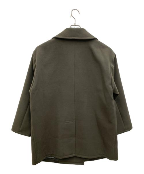 BEAMS（ビームス）BEAMS (ビームス) Pコート オリーブ サイズ:S 未使用品の古着・服飾アイテム