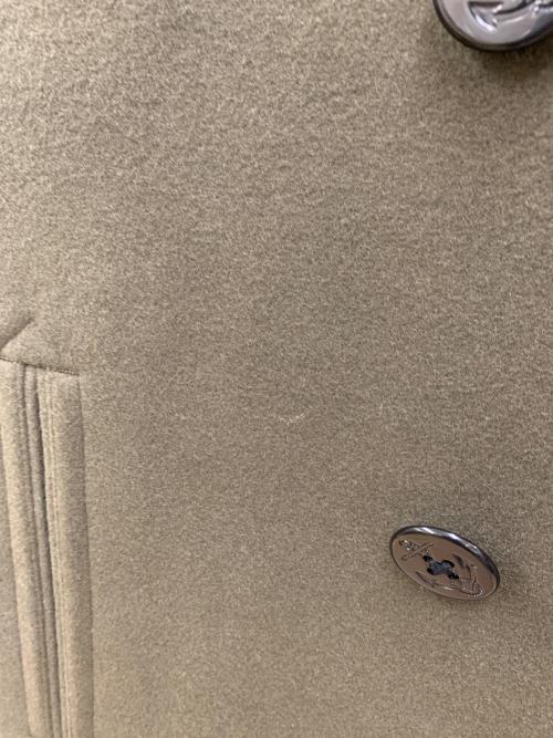 BEAMS（ビームス）BEAMS (ビームス) Pコート オリーブ サイズ:S 未使用品の古着・服飾アイテム