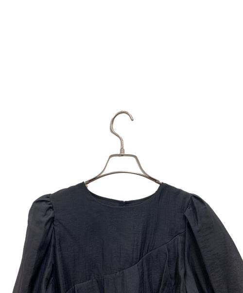 apart by lowrys（アパートバイローリーズ）apart by lowrys (アパートバイローリーズ) 半袖ブラウス ブラック サイズ:FREE 未使用品の古着・服飾アイテム