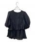 apart by lowrys（アパートバイローリーズ）の古着「半袖ブラウス」｜ブラック