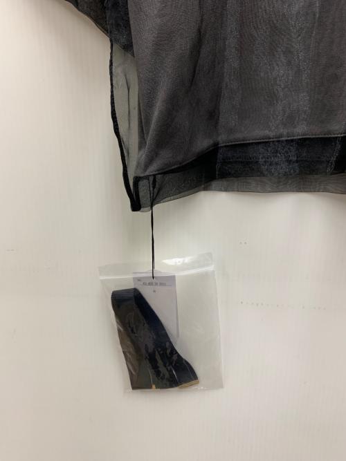 AuieF（アウィーエフ）AuieF (アウィーエフ) 半袖ブラウス チャコールグレー サイズ:38 未使用品の古着・服飾アイテム