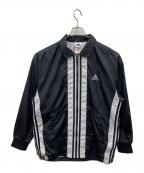 adidasアディダス）の古着「コーチジャケット」｜ブラック