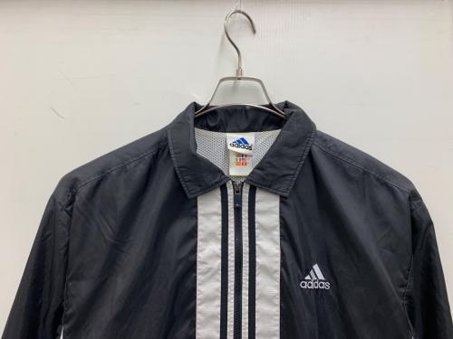 adidas（アディダス）adidas (アディダス) コーチジャケット ブラック サイズ:FREEの古着・服飾アイテム