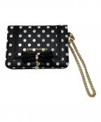 Samantha Vegaサマンサベガ）の古着「カードケース」｜ブラック×ホワイト