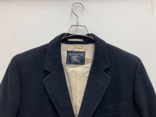 Burberry's（バーバリー）Burberry's (バーバリーズ) ウールコート ブラック サイズ:記載なしの古着・服飾アイテム