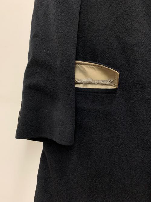 Burberry's（バーバリー）Burberry's (バーバリーズ) ウールコート ブラック サイズ:記載なしの古着・服飾アイテム