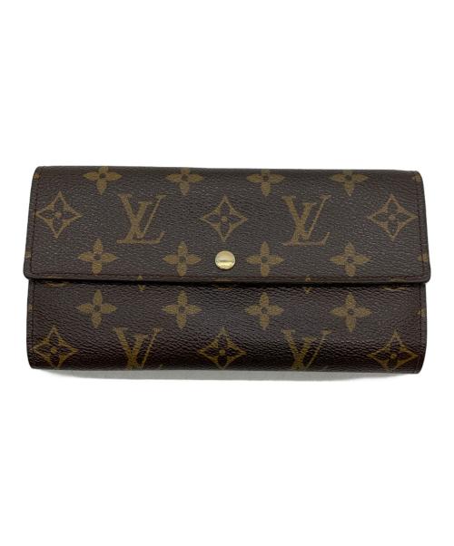 LOUIS VUITTON（ルイ ヴィトン）LOUIS VUITTON (ルイ ヴィトン) 長財布 ブラウンの古着・服飾アイテム