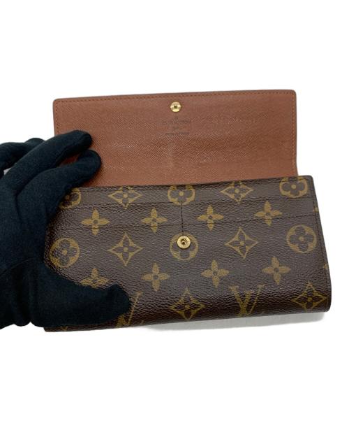 LOUIS VUITTON（ルイ ヴィトン）LOUIS VUITTON (ルイ ヴィトン) 長財布 ブラウンの古着・服飾アイテム
