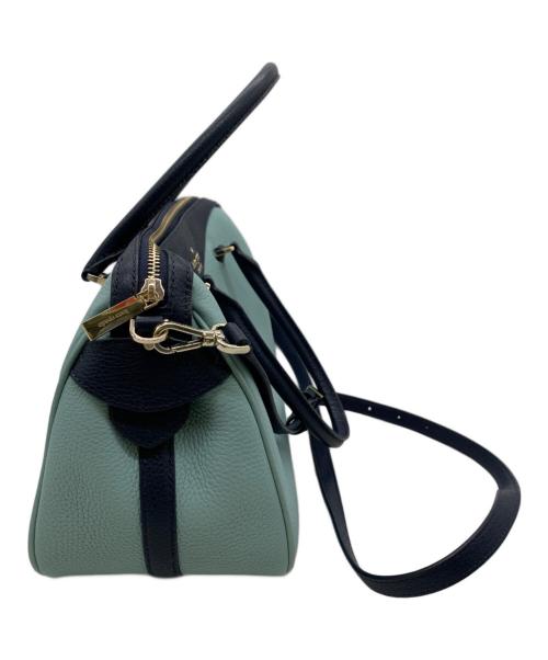 Kate Spade（ケイトスペード）Kate Spade (ケイトスペード) 2WAYバッグ ネイビー×ブルーの古着・服飾アイテム