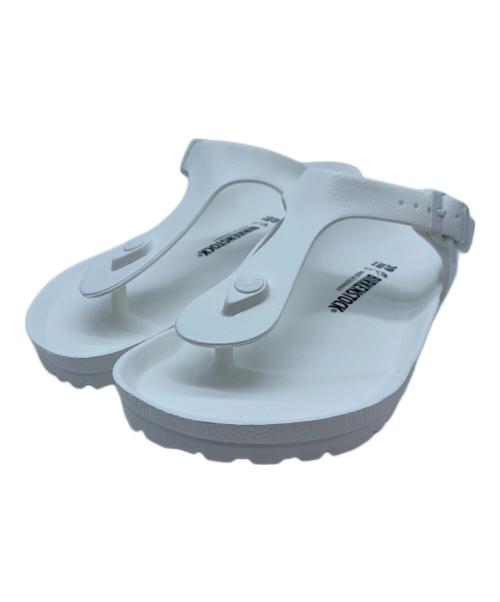 BIRKENSTOCK（ビルケンシュトック）BIRKENSTOCK (ビルケンシュトック) サンダル ホワイト サイズ:25 未使用品の古着・服飾アイテム