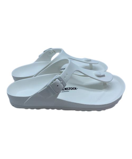 BIRKENSTOCK（ビルケンシュトック）BIRKENSTOCK (ビルケンシュトック) サンダル ホワイト サイズ:25 未使用品の古着・服飾アイテム