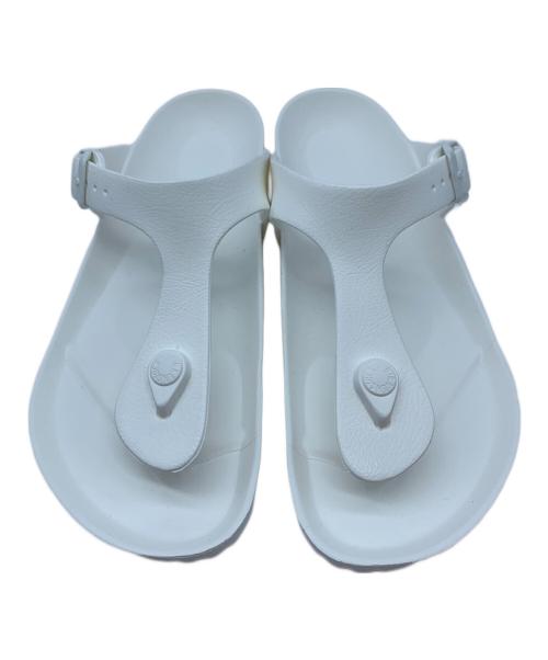 BIRKENSTOCK（ビルケンシュトック）BIRKENSTOCK (ビルケンシュトック) サンダル ホワイト サイズ:25 未使用品の古着・服飾アイテム