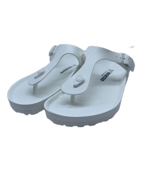 BIRKENSTOCK（ビルケンシュトック）BIRKENSTOCK (ビルケンシュトック) サンダル ホワイト サイズ:28 未使用品の古着・服飾アイテム
