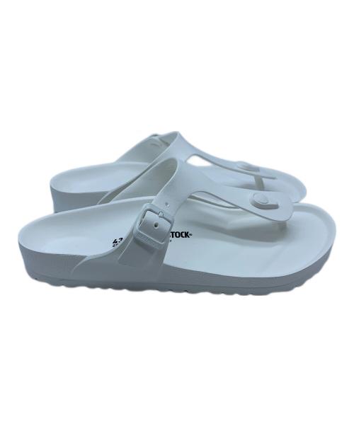 BIRKENSTOCK（ビルケンシュトック）BIRKENSTOCK (ビルケンシュトック) サンダル ホワイト サイズ:28 未使用品の古着・服飾アイテム