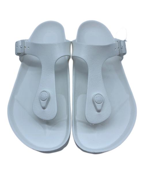 BIRKENSTOCK（ビルケンシュトック）BIRKENSTOCK (ビルケンシュトック) サンダル ホワイト サイズ:28 未使用品の古着・服飾アイテム