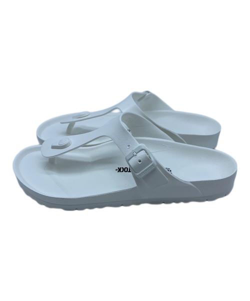 BIRKENSTOCK（ビルケンシュトック）BIRKENSTOCK (ビルケンシュトック) サンダル ホワイト サイズ:28 未使用品の古着・服飾アイテム