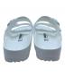 BIRKENSTOCK (ビルケンシュトック) ストラップサンダル ホワイト サイズ:25 未使用品：5000円