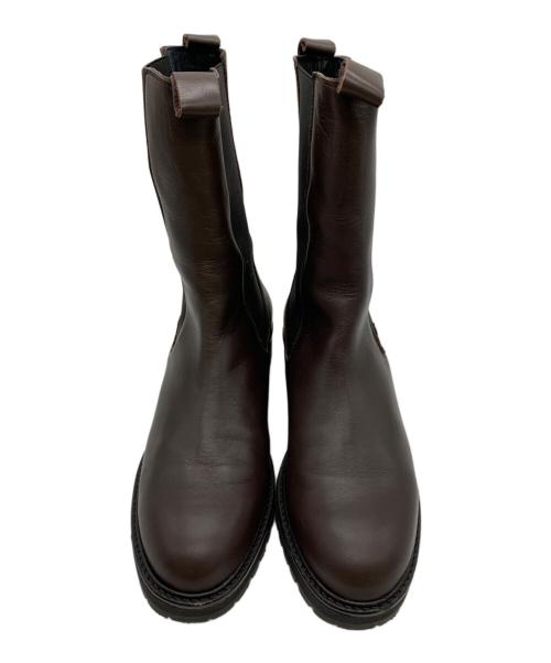 REMME（レメ）REMME (レメ) サイドゴアブーツ ブラウン サイズ:38の古着・服飾アイテム