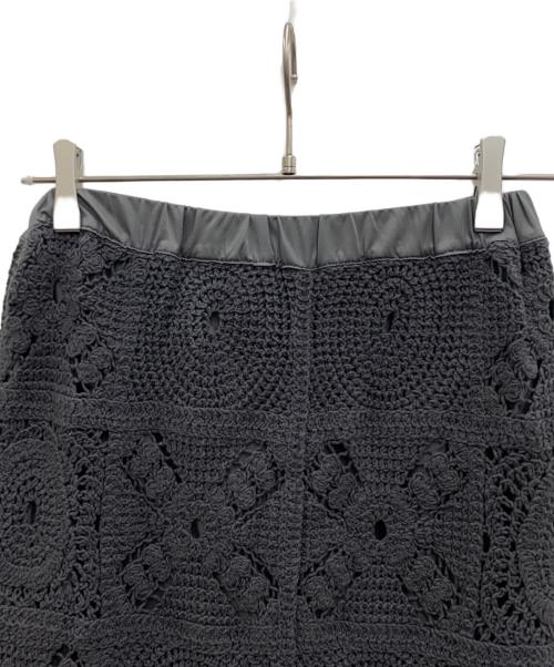 TORRAZZO DONNA（トラッゾドンナ）TORRAZZO DONNA (トラッゾドンナ) ニットスカート グレー サイズ:FREE 未使用品の古着・服飾アイテム