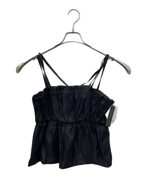 therejoice（ゼアジョイス）therejoice (ゼアジョイス) ビスチェ ブラック サイズ:M 未使用品の古着・服飾アイテム