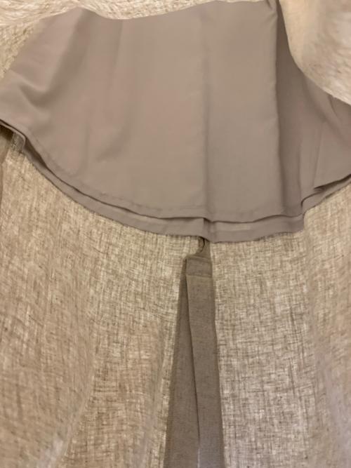 AuieF（アウィーエフ）AuieF (アウィーエフ) ロングスカート ベージュ サイズ:38 未使用品の古着・服飾アイテム