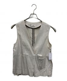 AuieF（アウィーエフ）の古着「ジレ」｜ベージュ