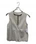 AuieF（アウィーエフ）の古着「ジレ」｜ベージュ