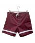 Yellow Rat（イエローラット）の古着「ショートパンツ」｜ボルドー