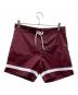 Yellow Rat（イエローラット）の古着「ショートパンツ」｜ボルドー