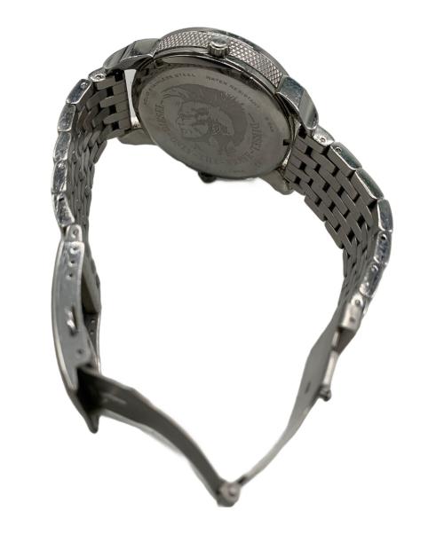 DIESEL（ディーゼル）DIESEL (ディーゼル) 腕時計 シルバー×ブルーの古着・服飾アイテム