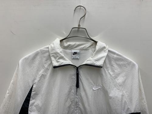 NIKE（ナイキ）NIKE (ナイキ) ウーブンジャケット ブラック×ホワイト サイズ:XLの古着・服飾アイテム